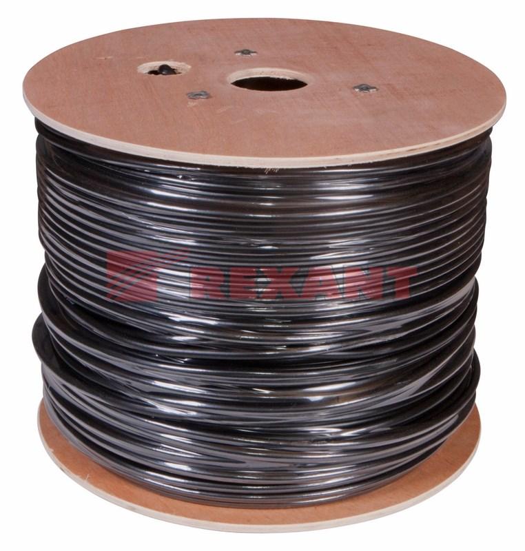 Кабель FTP  4PR  24AWG  CAT5e  305м  OUTDOOR | 01-0146 | REXANT — миниатюра 2