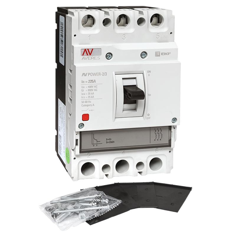 Выключатель автоматический AV POWER-2/3 225А 35kA TR | mccb-23-225-TR-av | EKF — миниатюра 15