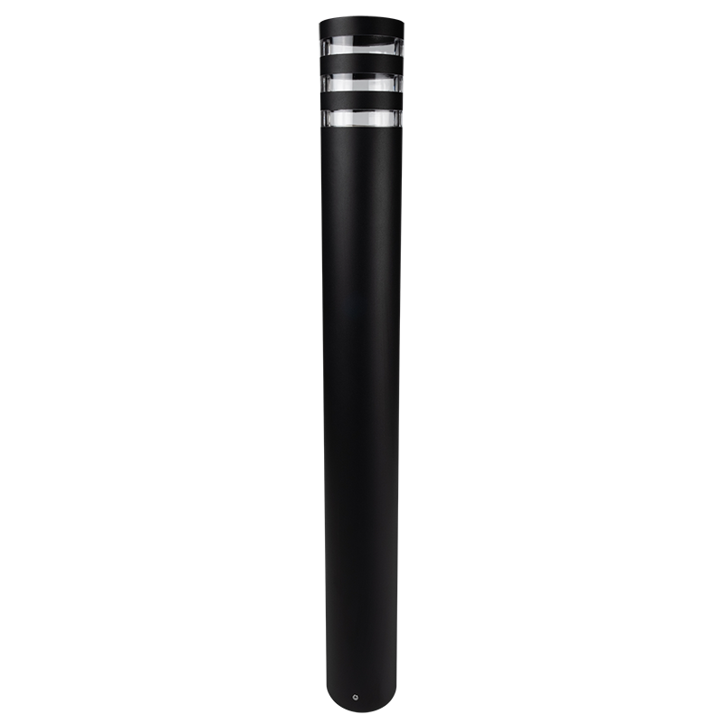 Светильник светодиодный уличный PGB 04-800 E27 230V BL (черный) IP44 столбик | .5040779 | Jazzway — Jazzway