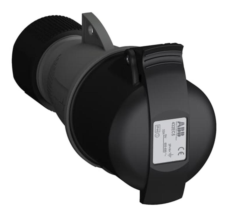 Розетка кабельная Easy&Safe 432EC5,32А,3P+N+E,IP44,5ч|2CMA102050R1000| ABB — ABB