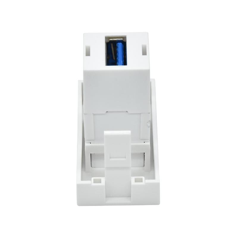 PRIMER РКЮ-10-00-П Розетка USB A 3.0 (1 мод.) бел. | PR-KK40D-RU-0-1-A3-K01 | IEK — миниатюра 5