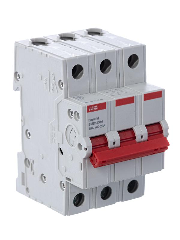 Выключатель нагрузки 3P 16A BMD51316 | 2CDD643051R0016 | ABB — миниатюра 4