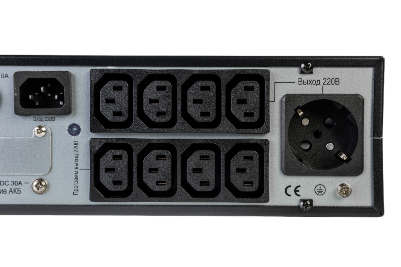 ИБП SRTSE 2 поколения 1000 ВА/Вт, 2U, 8 C13+1 Schuko, USB, RS-232, сухие контакты | SRTSE1000RTXLIG2 | SE — миниатюра 9