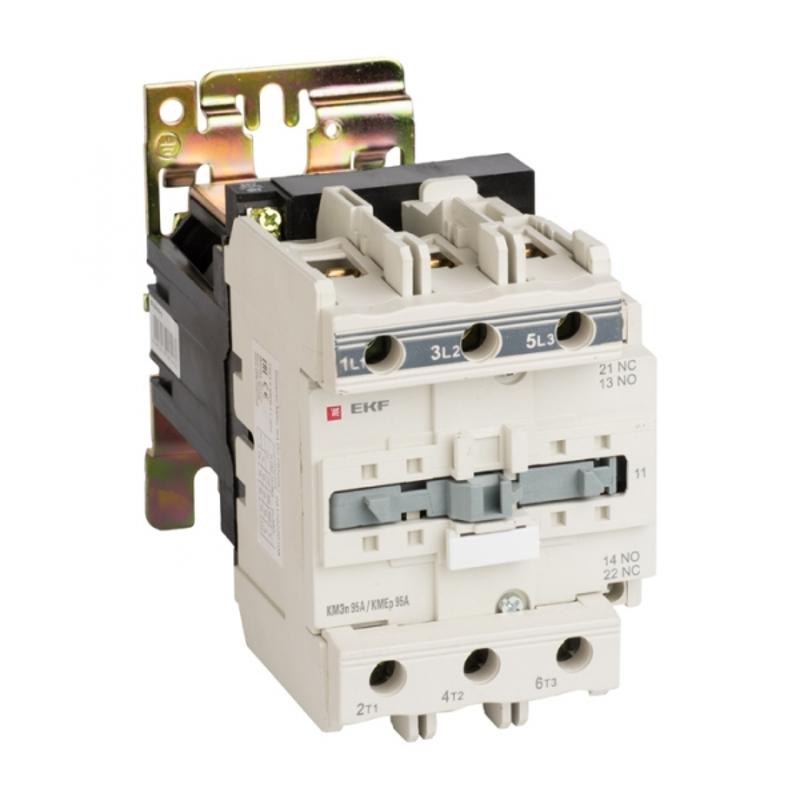 Контактор малогабаритный КМЭп 95А 220В DC 1NO 1NC EKF PROxima | ctr-s-95-220-nc-no-p | EKF — EKF