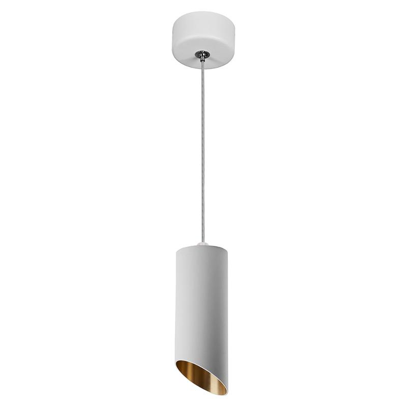 Светильник потолочный на подвесе MR16 35W 230V, белый, золото, D55*H130 ML1818 | 48040 | FERON — миниатюра 1