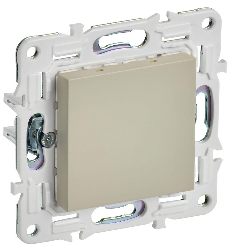 SKANDY Заглушка с суппортом SK-C01B бежевый | SK-PL10-K10 | IEK — фото 1 | Sento