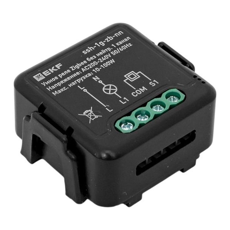 Умное реле в подрозетник 1-канальное без нейтрали Zigbee EKF Connect Select | ssh-1g-zb-nn | EKF — миниатюра 8