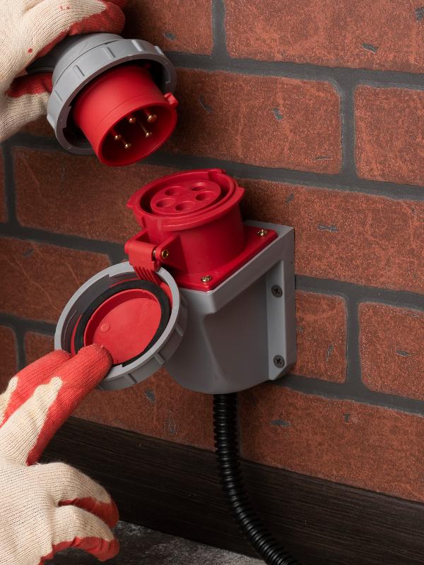 Розетка стационарная наружная 1152 3Р+РЕ+N 16А 380В IP67 EKF PROxima | ps-1152-16-380 | EKF — миниатюра 5