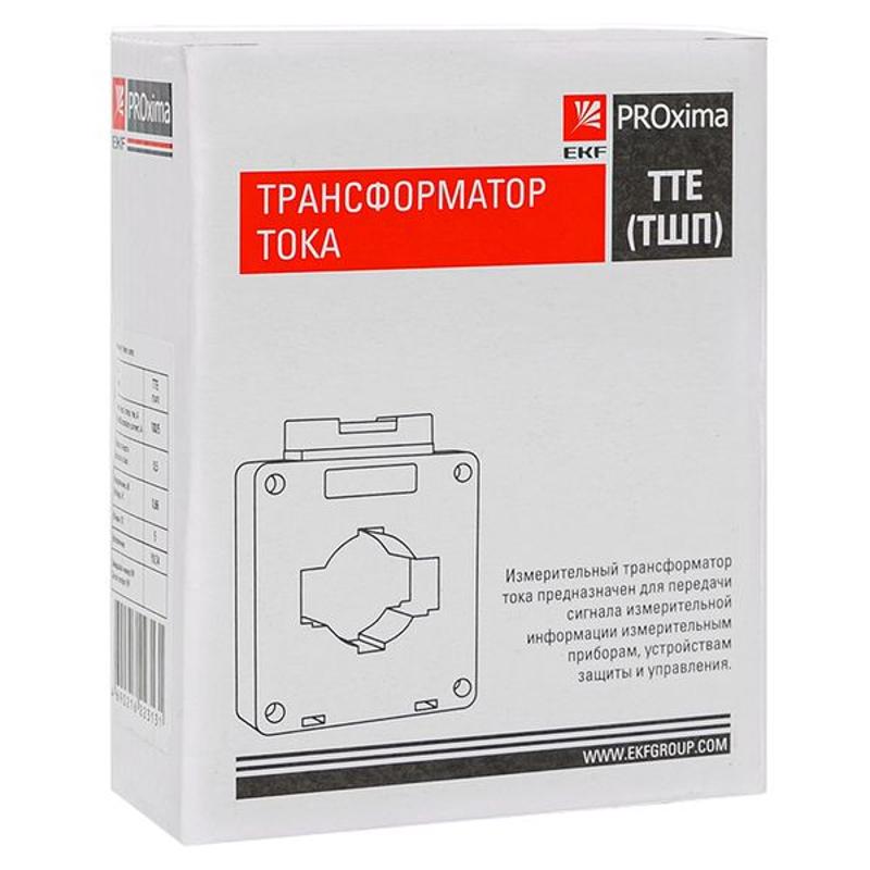 Трансформатор тока ТТЕ-60-600/5А класс точности 0,5 EKF PROxima | tte-60-600 | EKF — миниатюра 9