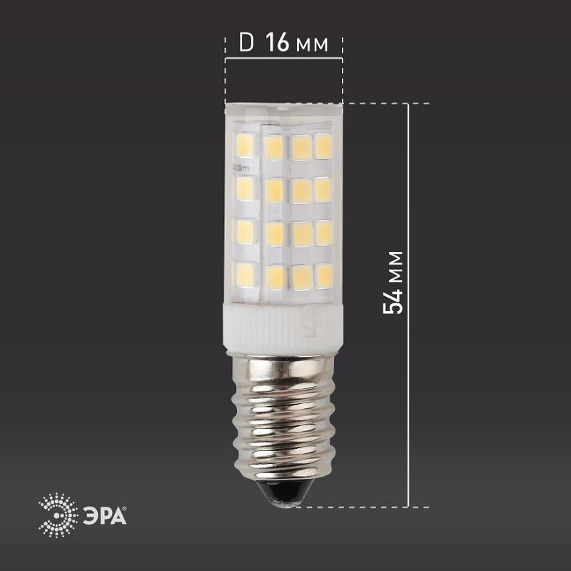 Лампа светодиодная LED T25-3,5W-CORN-827-E14  СТАНДАРТ (диод, капсула, 3,5Вт, тепл, E14) | Б0028744 | ЭРА — миниатюра 3
