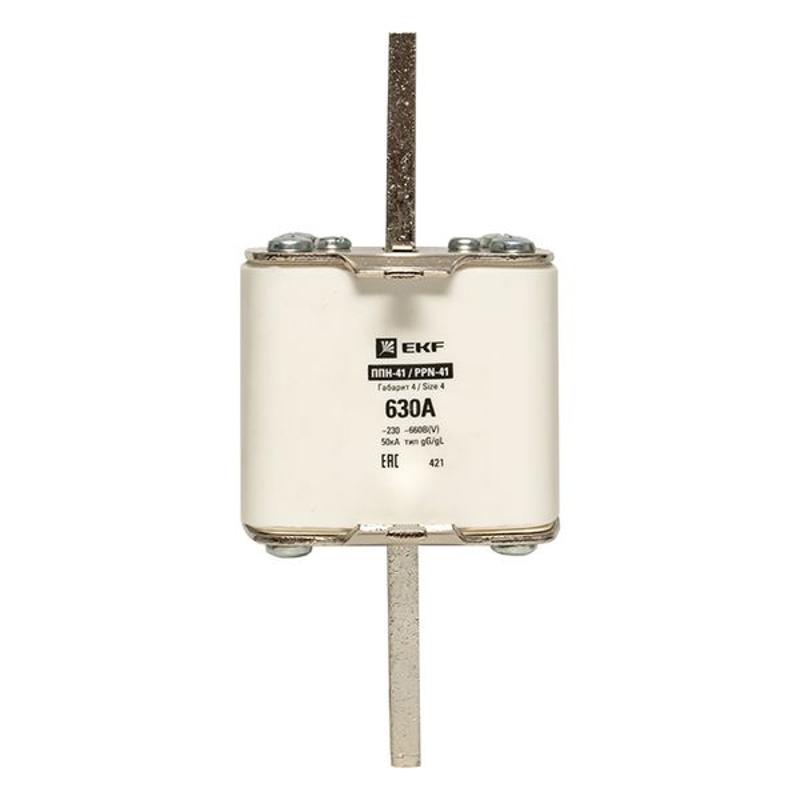 Плавкая вставка ППН-41 1250/ 630А габарит 4 | fus-41/1250/630 | EKF — миниатюра 8