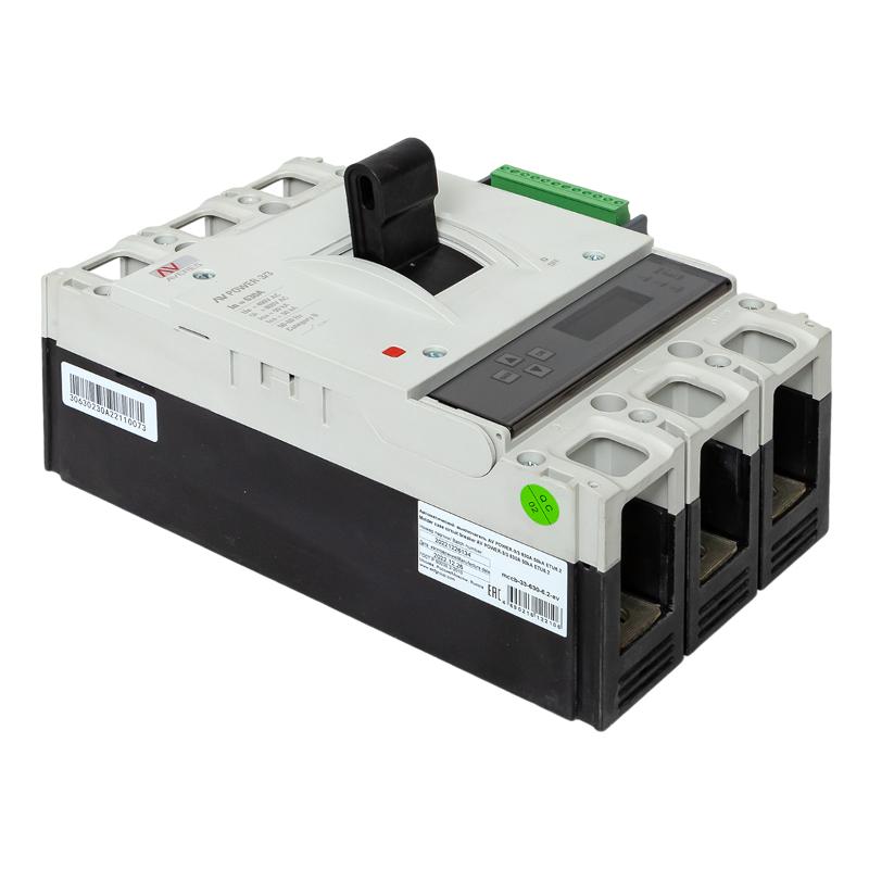 Выключатель автоматический AV POWER-3/3 630А 50kA ETU6.2 | mccb-33-630-6.2-av | EKF — миниатюра 10