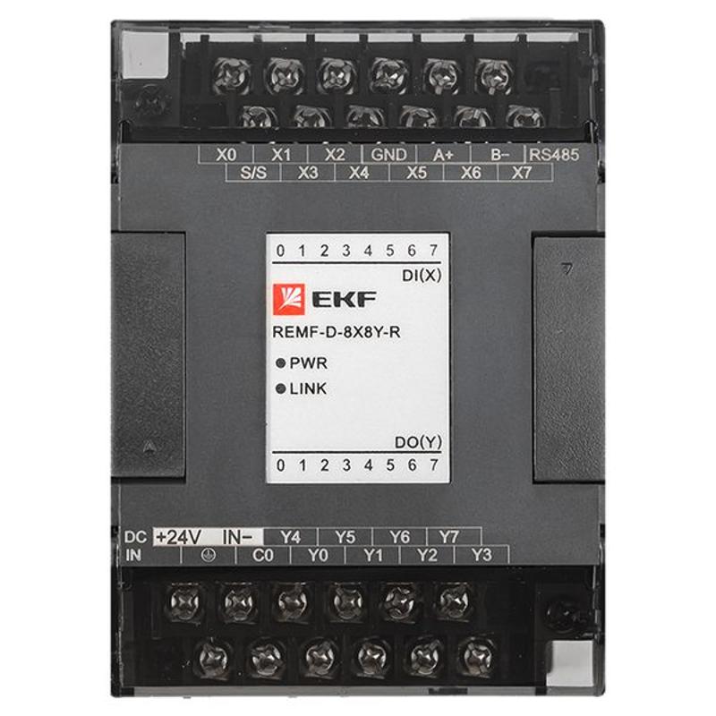 Модуль дискретного в/в REMF 8/8 PRO-Logic | REMF-D-8X8Y-R | EKF — миниатюра 16