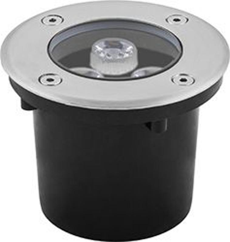 SP4111 Светильник тротуарный,3LED теплый белый,3W,100*H80mm,вн.диаметр:70mm,IP67 | 32012 | FERON — Feron