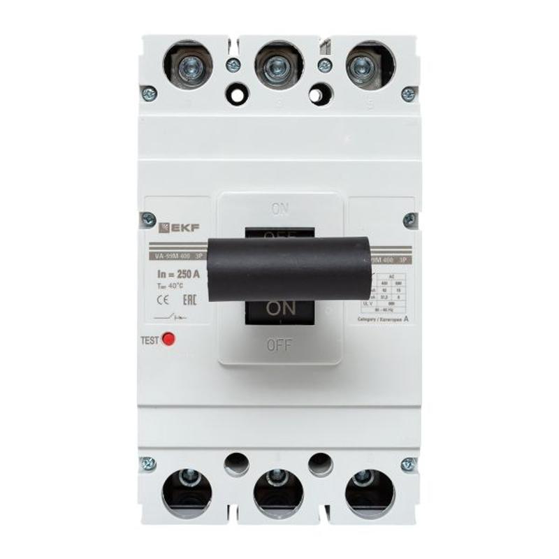 Выключатель автоматический ВА-99М 400/250А 3P 42кА EKF Basic | mccb99-400-250m | EKF — миниатюра 10