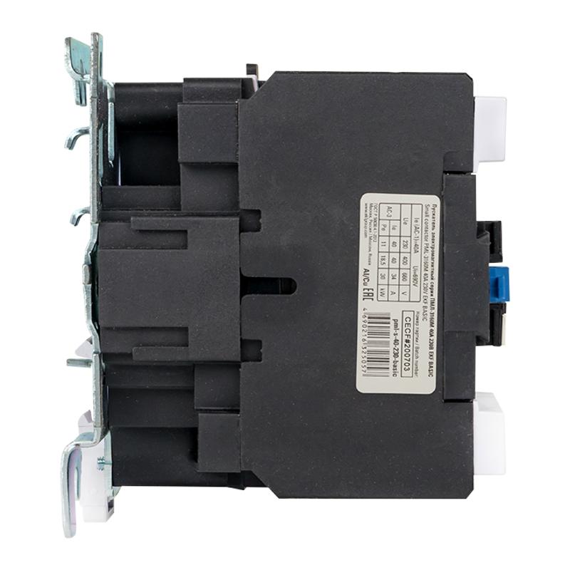 Пускатель электромагнитный серии ПМЛ-3160М 40А 230В  Basic | pml-s-40-230-basic | EKF — миниатюра 4