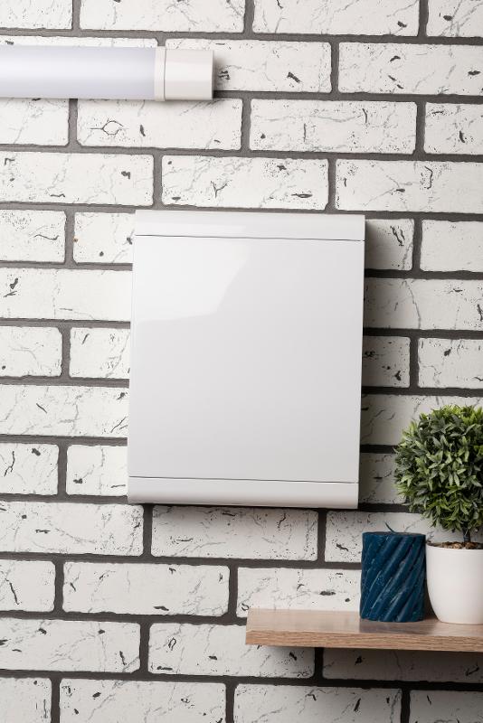 Щит распределительный навесной ЩРН-П-24 "SlimBox" белая дверца IP41 PROxima | sb-n-24w | EKF — миниатюра 12