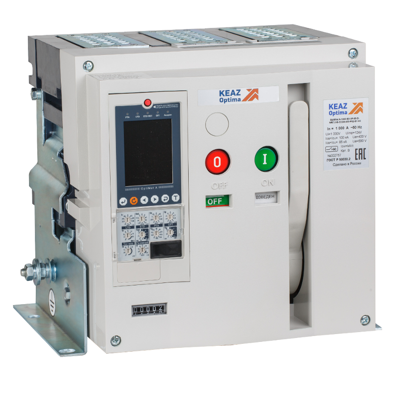 Выключатель автоматический OptiMat A-630-S2-4P-85-F-MR8.1-B-C2200-M2-P04-S1-06 | 347289 | КЭАЗ — фото 1 | Sento