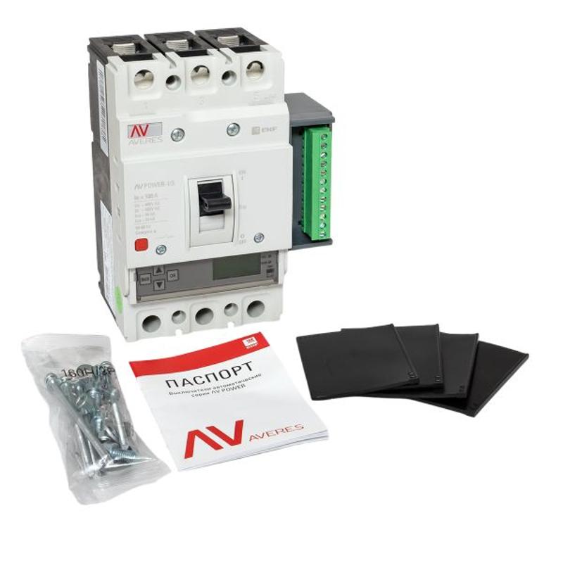 Выключатель автоматический AV POWER-1/3 100А 50kA ETU6.2 | mccb-13-100-6.2-av | EKF — миниатюра 22