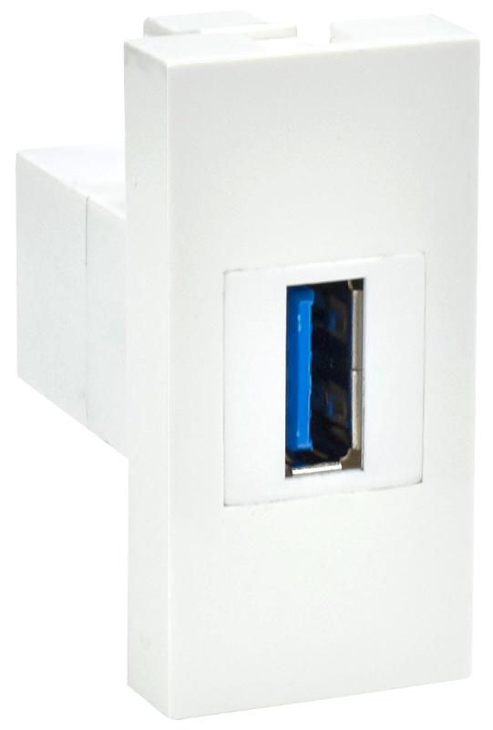 PRIMER РКЮ-10-00-П Розетка USB A 3.0 (1 мод.) бел. | PR-KK40D-RU-0-1-A3-K01 | IEK — IEK (ИЭК)