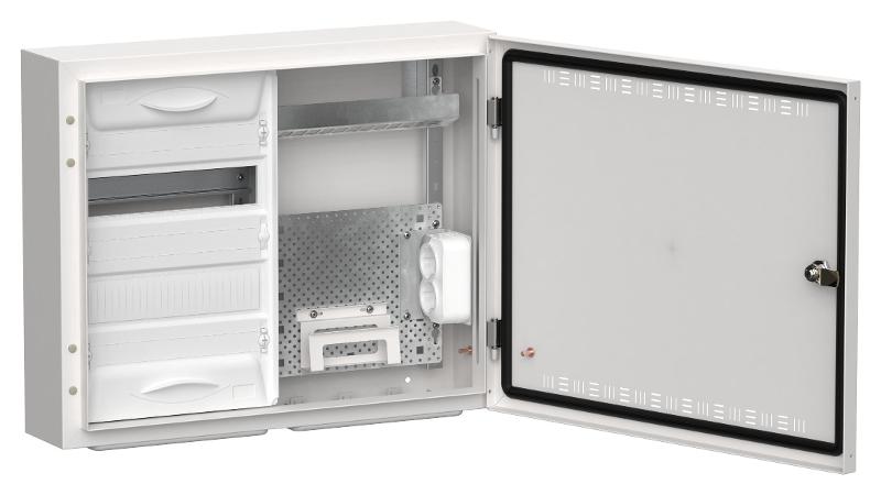 TITAN 5 Корпус комбинированный ЩРн-24 (2х24) белый | TI5-51-N-2X024-30 | IEK — IEK (ИЭК)