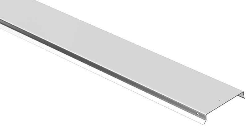 Крышка на лоток осн. 150х3000-2,0мм IEK | CLP1K-150-200-3 | IEK - ( ротация на CLM50D-KL-150-30-20 ) — фото 1 | Sento