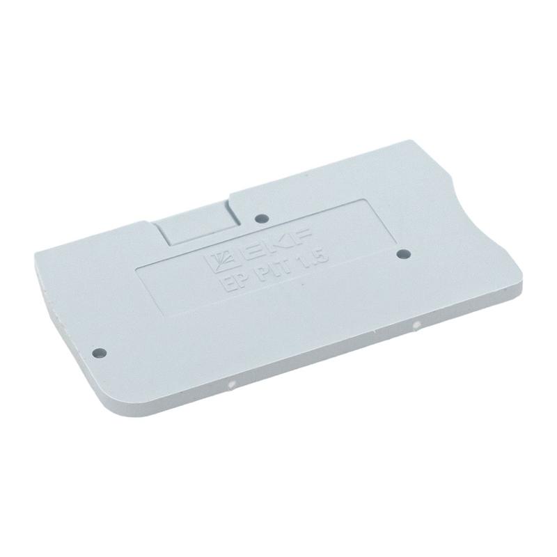 Заглушка для 1.5 Push-in серая — миниатюра 1