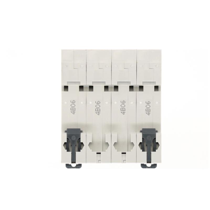 Выключатель автоматический четырёхполюсный 6A B 6kA City9 | C9F16406 |Systeme Electric — миниатюра 2