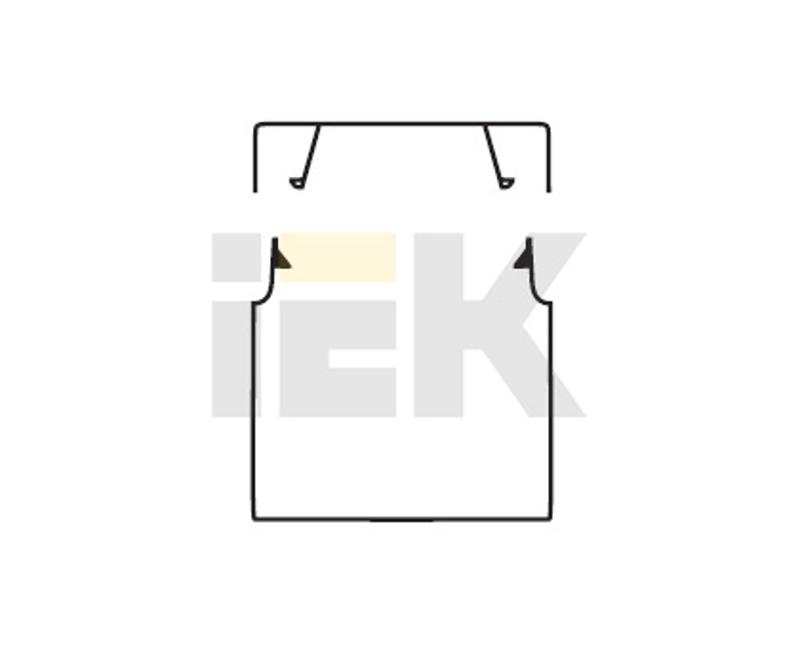Кабель-канал  60х60 "ЭЛЕКОР" (12 м) | CKK10-060-060-1-K01 | IEK — миниатюра 2