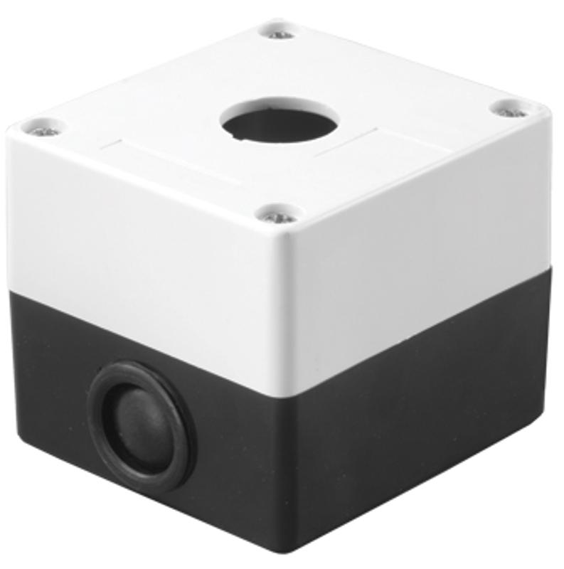 Корпус КП101 для кнопок 1место белый  | SQ0705-0001 | TDM — миниатюра 2