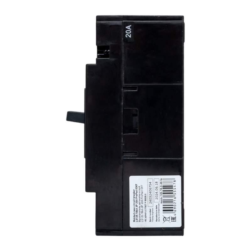 Выключатель автоматический LS125 18кА 3P 20А ProPact | mccb-125-18-3-20-ls | EKF — миниатюра 11