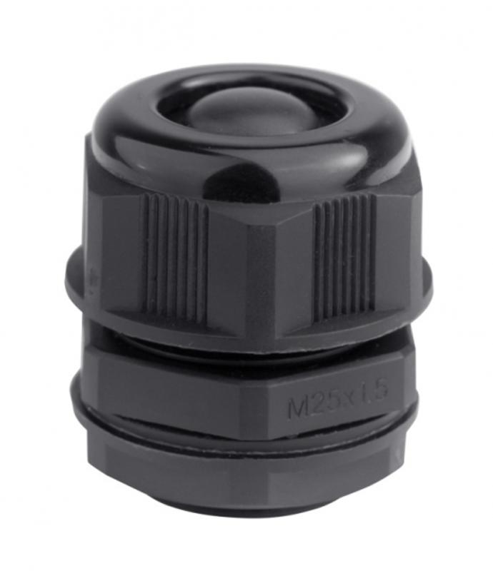 Кабельный ввод IP68, M20, с мембраной, черный, для кабеля d.6-12mm | 52M2012 | DKC — DKC (ДКС)