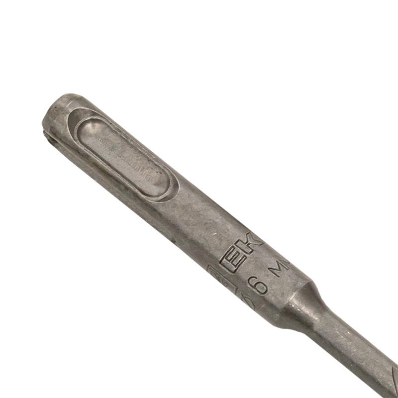 Бур по бетону SDS-plus 6х160 мм (2 резца)(4S спираль)EKF Master | db-6-160-2x4 | EKF — миниатюра 3