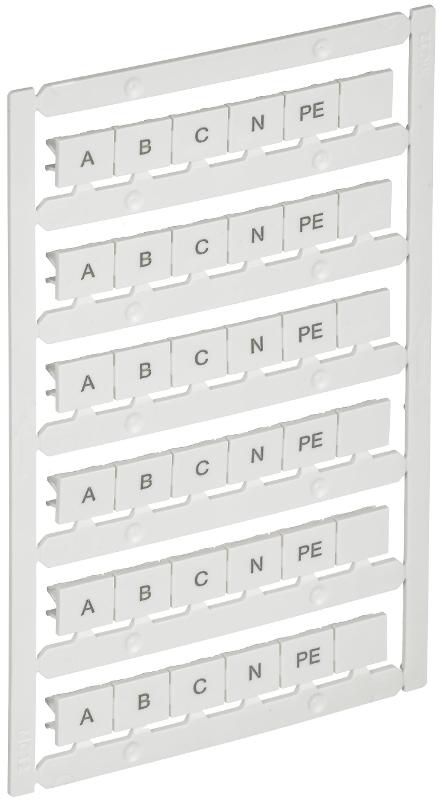 ARMAFIX Маркер для CTS 16/25мм2 с символами "A; B; C; N; PE"  | AF-CT10D-M-025-21 | IEK (ИЭК) — IEK (ИЭК)