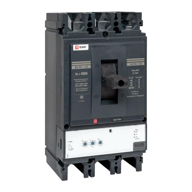 Выключатель автоматический ВА-99C (Compact NS) 630/630А 3P 45кА EKF PROxima | mccb99C-630-630 | EKF — EKF