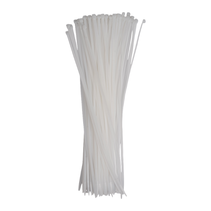 Кабельный коннектор PCT 4,8x400-100WH PA6.6 (100 шт/уп) | .5054097 | Jazzway — Jazzway