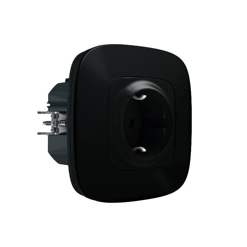 Розетка умная с/з Valena Allure 16А 230В антрацит Netatmo — миниатюра 2