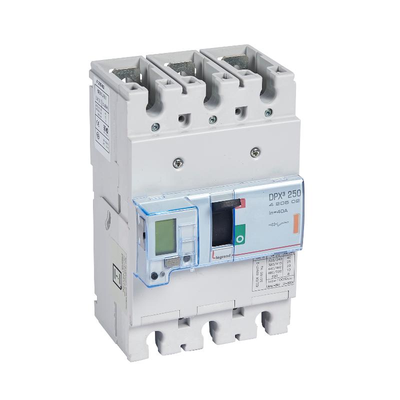Выключатель автоматический DPX3 с электронным расцепителем Sg 40A 25kA 3P | 420502 | Legrand — Legrand