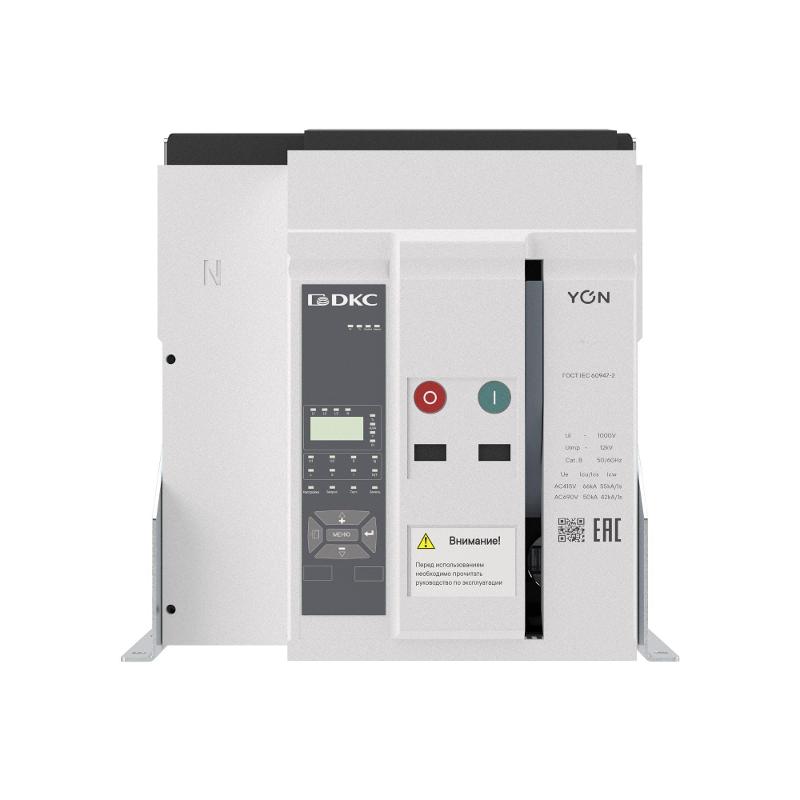 Воздушный автоматич. выкл. YON pro ANX10N 4P 1000 А 66 кА, тип. S, расц. ETA, стацион., гор./верт. подкл., упр. 220 В AC | ANX10NS4FH522200K | DKC — миниатюра 2