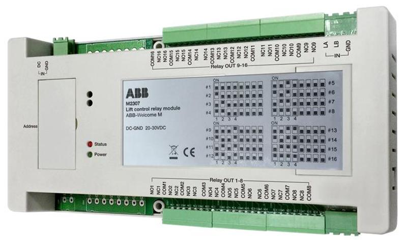 Модуль упраления лифотм с релейными выходами | M2307 | ABB — ABB