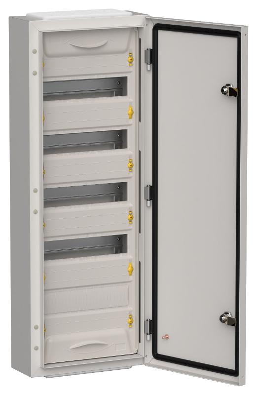 TITAN 5 Корпус металлический ЩРн-60 (1х60) 835х310х140 IP54 серый  | TI5-50-N-060-54-7035 | IEK — фото 1 | Sento