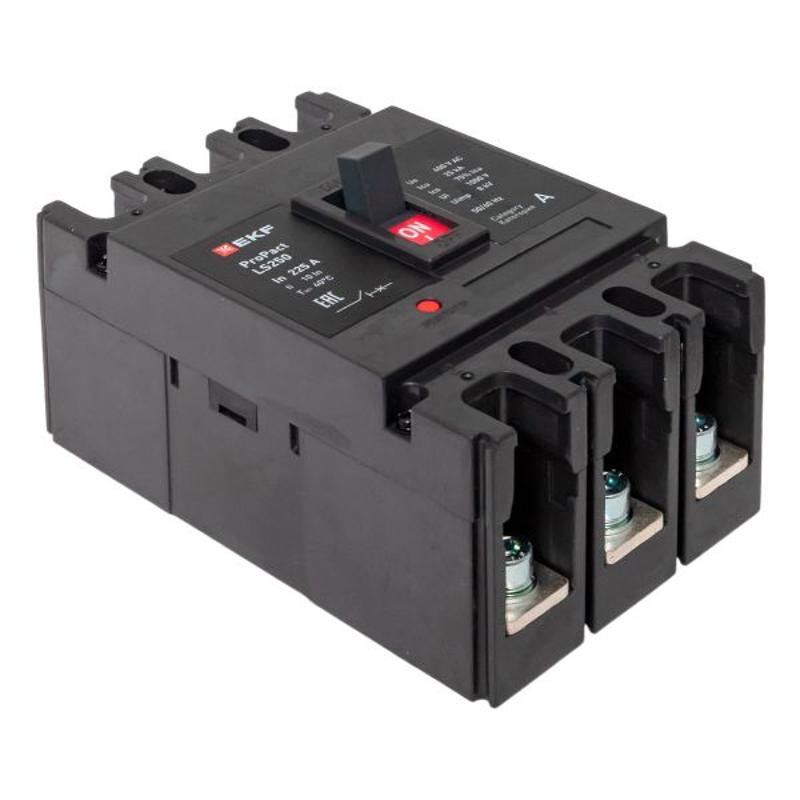 Выключатель автоматический LS250 25кА 3P 225А ProPact | mccb-250-25-3-225-ls | EKF — миниатюра 16