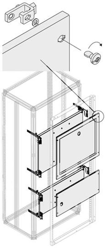 Комплект уст.ОТ160/200/250 H=350 W=600мм|1STQ007437A0000 | ABB — ABB
