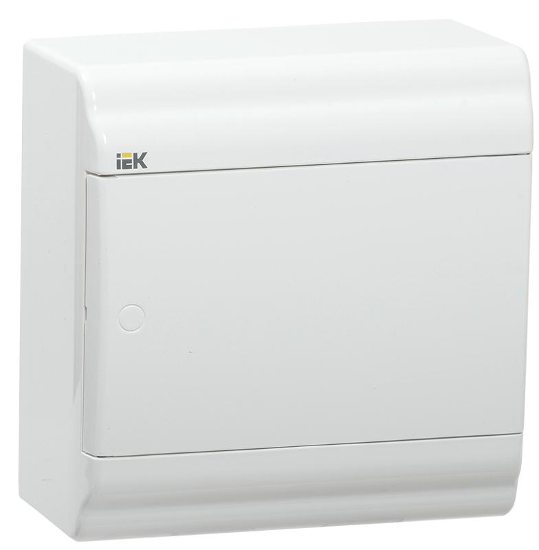 Корпус пластиковый навесной на 6 модулей ЩРН-П-6 IP41 (190х182х100мм) PRIME белая дверь | MKP82-N-06-WD-41-20 | IEK — IEK (ИЭК)
