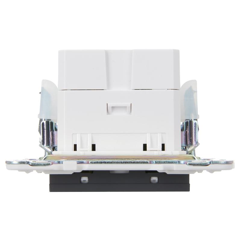SKANDY Розетка USB A+C 3,1А SK-R14G графит | SK-U22-D31-K53 | IEK — миниатюра 5