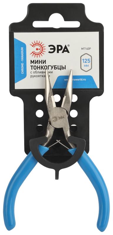 Тонкогубцы 125 мм мини обливные рукоятки | Б0055908 | ЭРА — миниатюра 2