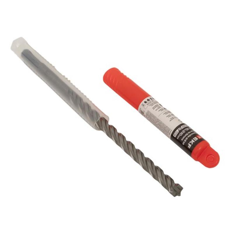 Бур по бетону SDS-plus 10х210 мм (4 резца)  Professional | db-10-210-4x4-ue | EKF — миниатюра 15