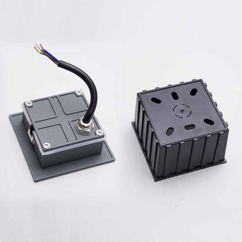 Светильник светодиодный встраиваемый тротуарный LN013 3W 4000K, IP65, серый | 41175 | Feron — миниатюра 2