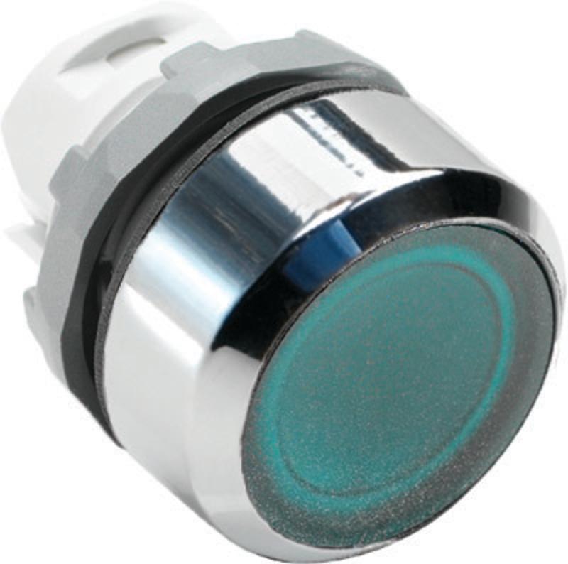 Кнопка MP2-21G зеленая (только корпус) с фиксацией с подсветкой | 1SFA611101R2102 | ABB — ABB