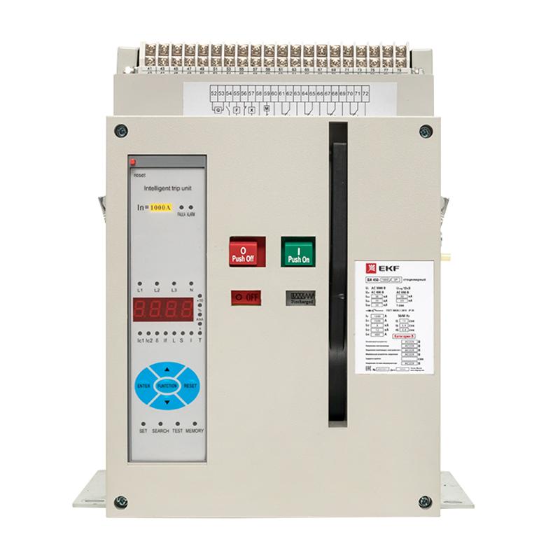ВА-450 1000/1000А 3P 50кА стационарный PROxima | mccb450-1000-1000 | EKF — миниатюра 2